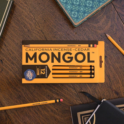 Mongol Classic Incense Cedar #2 Pencil - 12-Pack – Pre-sharpened